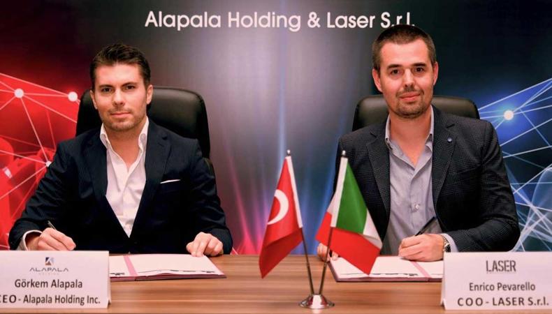 Alapala Holding ve Laser S.r.l arasında stratejik ortaklık