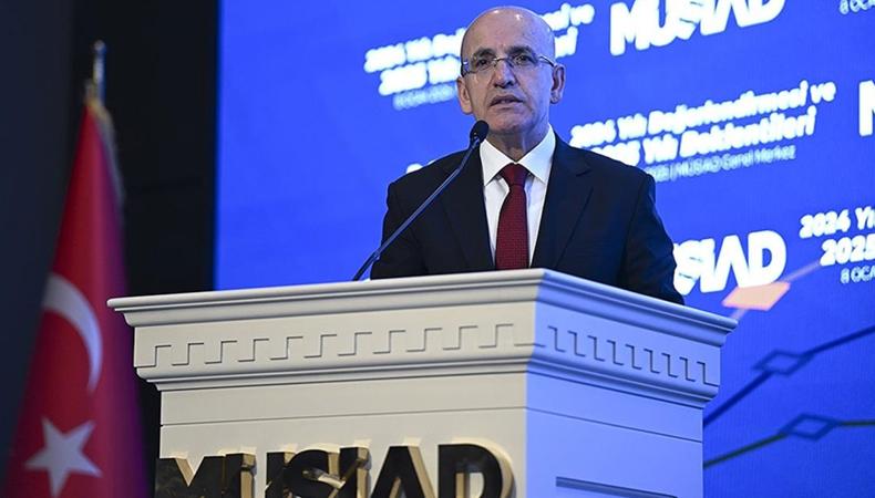 Bakan Şimşek: 2025'te dünyada enflasyon düşmeye devam edecek