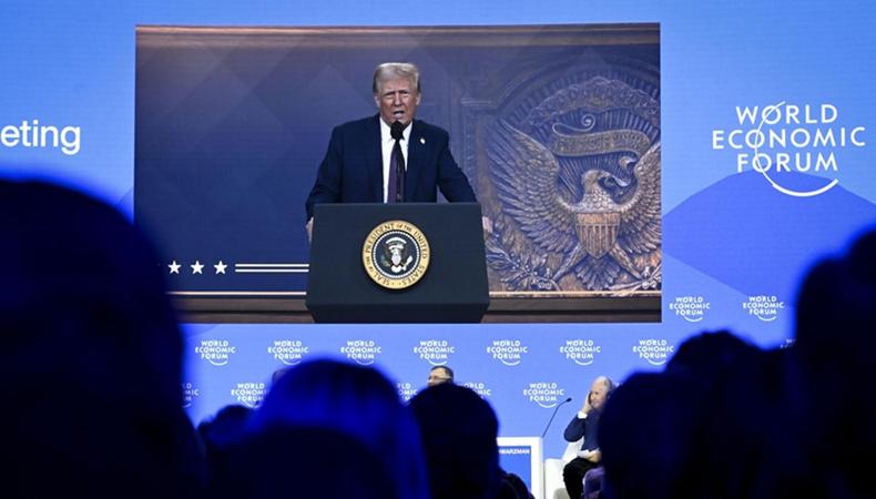 Trump'ın WEF'teki mesajları piyasaları olumlu etkiledi