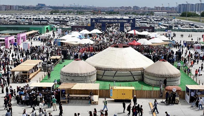 7. Etnospor Kültür Festivali başladı