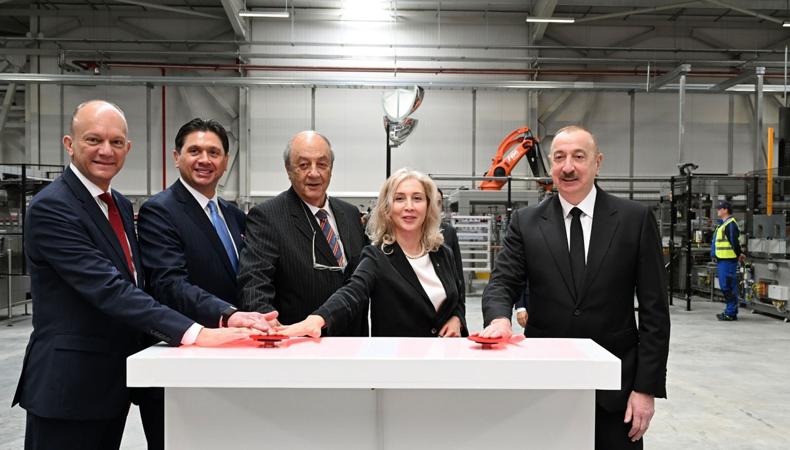 Coca-Cola İçecek'in Azerbaycan'daki yeni fabrikası açıldı
