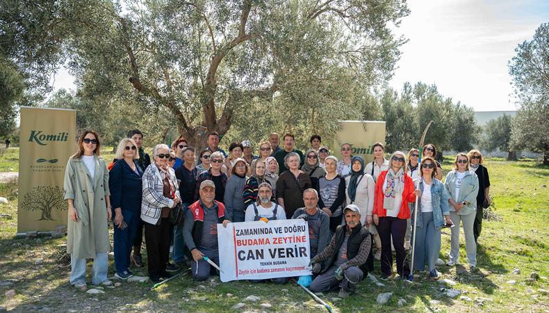 Komili Zeytin ve Zeytinyağı Enstitüsü'den kadın çiftçilere eğitim
