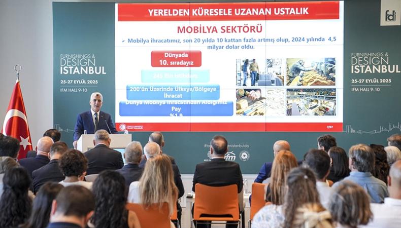 Mobilya ve tasarım dünyasının kalbi İstanbul'da atacak