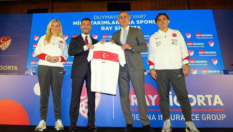 A Milli Takımlar resmi ana sponsoru Ray Sigorta oldu