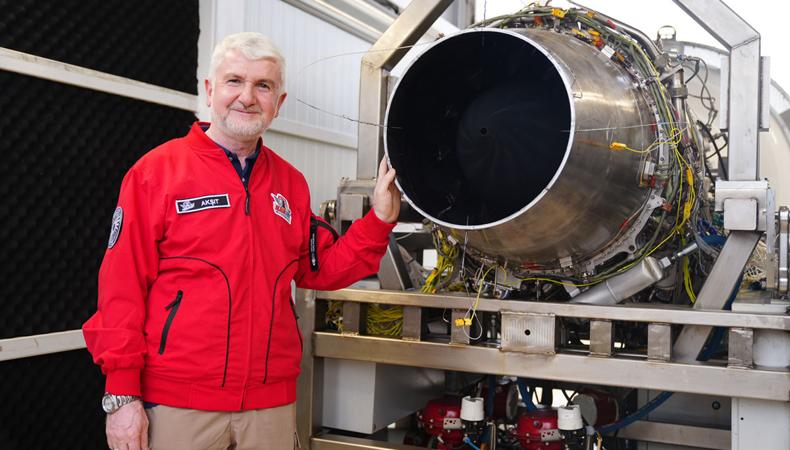 Milli turbofan motoru TF10000'in testleri TEKNOFEST İstanbul'da yapılıyor