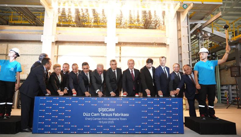 Şişecam, Tarsus'ta yeni cam hattını devreye aldı