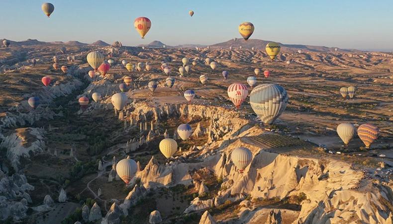 Kapadokya'da sonbahar güzelliği