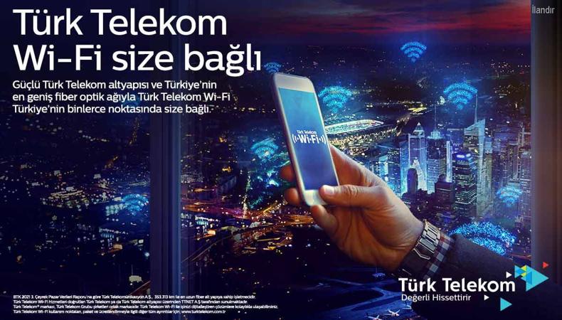 Türk Telekom TT Wifi Çatı kampanyası