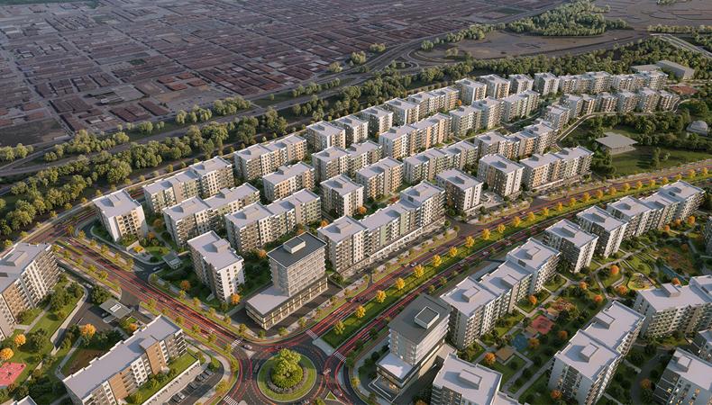 Damla Kent Projesi'nde daire seçimleri başlıyor