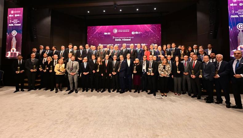Hizmet ihracatının şampiyonları ödüllendirildi