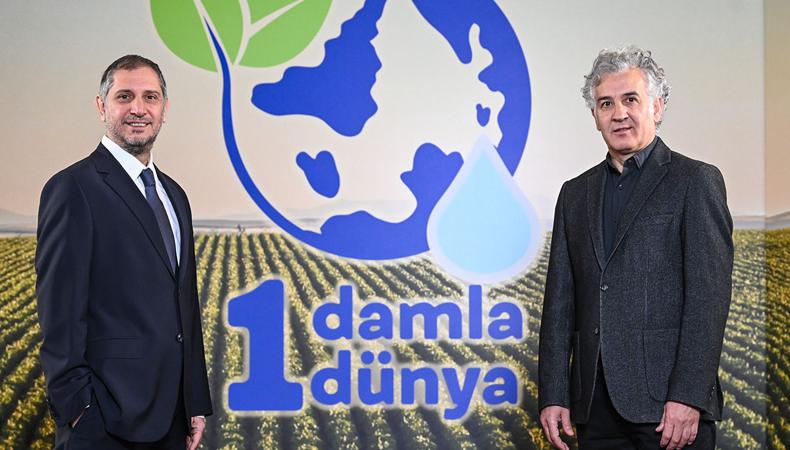 'Bir Damla Bir Dünya' projesi ile tarımda su verimliliğine odaklandı