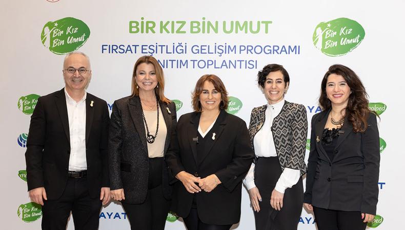 ‘Bir Kız Bin Umut' fırsat eşitliği gelişim programı başlıyor