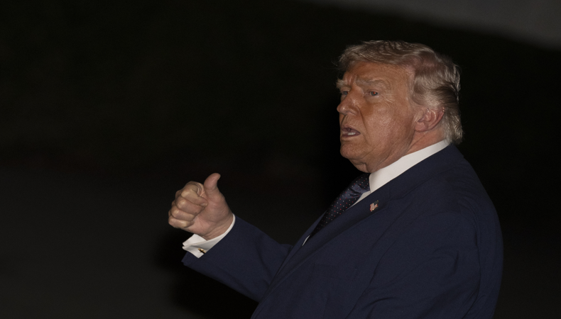 Trump'tan yeni çıkış:Hedef alınacak neredeyse hiçbir şey kalmadı