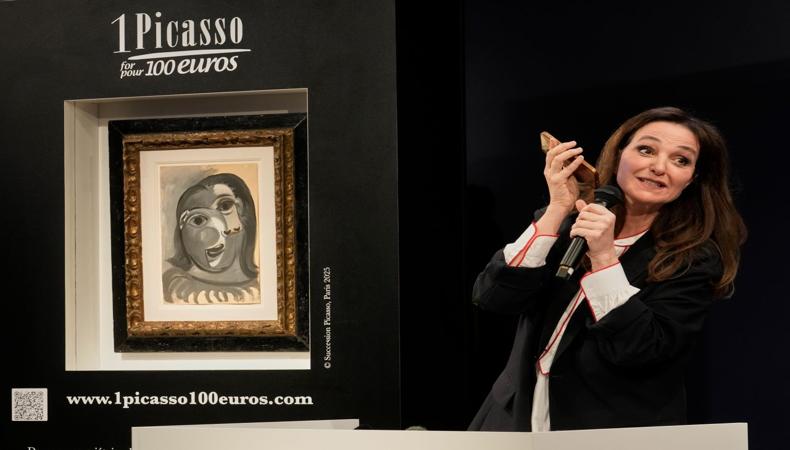 1 milyon dolarlık Picasso tablosunu sadece 117 dolara aldı
