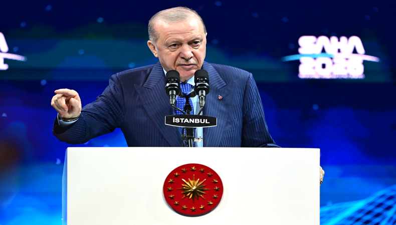 Cumhurbaşkanı Erdoğan SAHA'da hangi mesajları verdi?