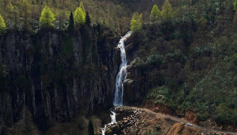 Karlar eridi, Karadeniz'deki saklı cennet uyandı: Doğaseverler akın ediyor