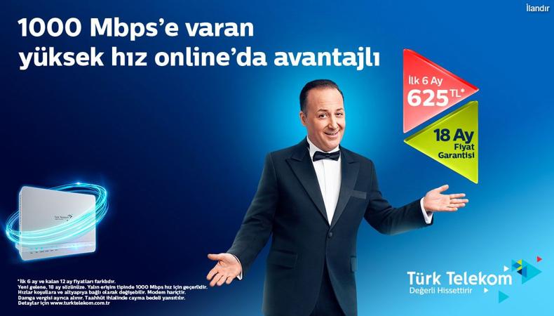 Türk Telekom FBB Efsane İndirim Online Yüksek Hız Kampanyası