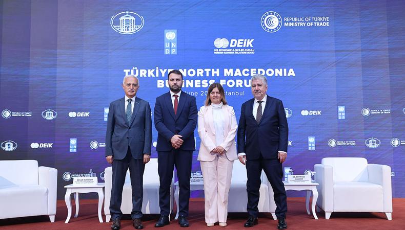 Türkiye-Kuzey Makedonya İş Forumu İstanbul'da gerçekleştirildi