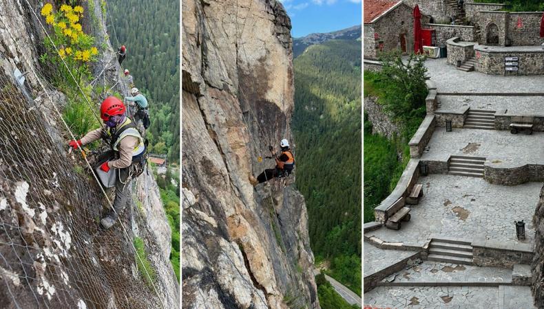Sümela Manastırı yeniden ziyarete açıldı