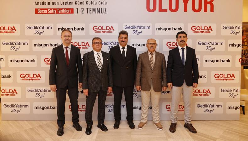 Gıda sektöründe 30 yıllık deneyime sahip Golda Gıda halka arz oluyor