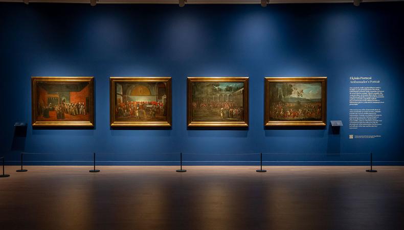 Klasik, modern ve çağdaş sanat arasında dengeli yapı