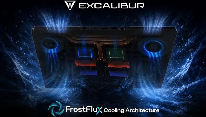 İçerik üretirken bilgisayar performansı neden düşer? Excalibur FrostFlux Cooling Architecture laptop soğutması neden iş sürekliliğini etkiler?