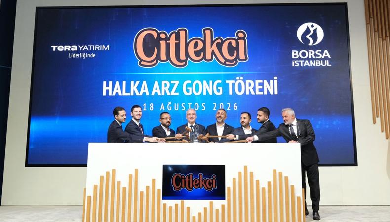 Borsada gong Çitlekçi için çaldı: Gelecek hedefleri anlatıldı