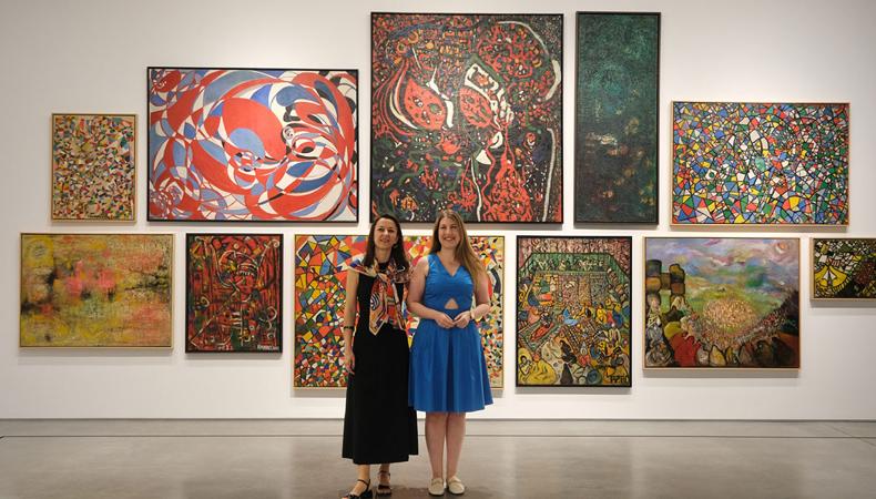 İstanbul Modern'in yeni koleksiyon sergisi ‘Aynı Mavinin Altında' açıldı