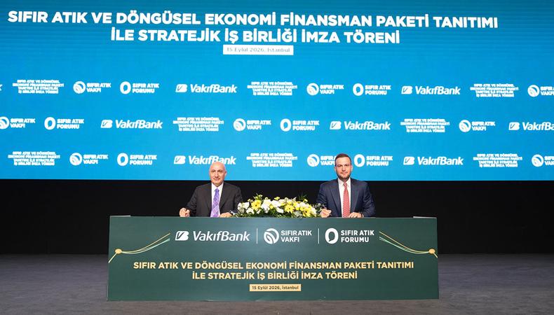 Sıfır Atık Vakfı ve VakıfBank arasında  stratejik iş birliği