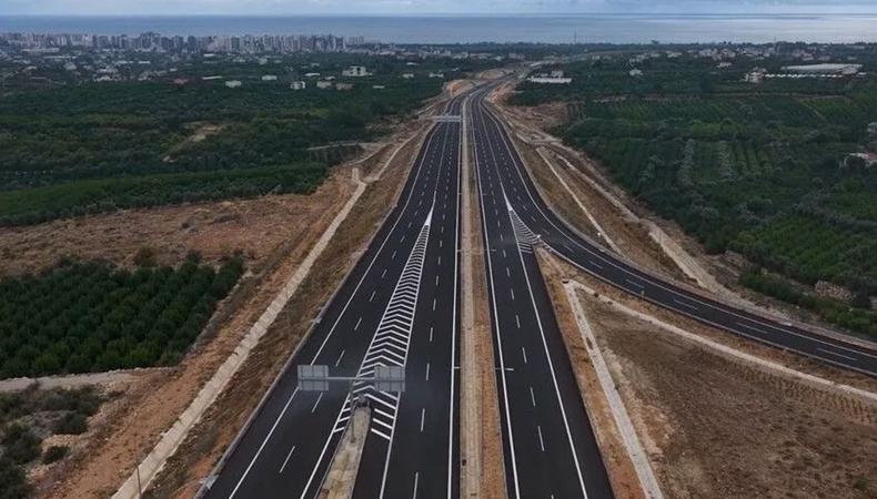 Dev proje tamamlandı: 2.5 saatlik yol 18 dakikaya indi