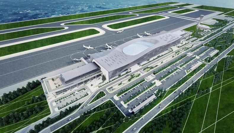 Deniz üzerine inşa edilen 3. havalimanı olacak: Çalışmalar başladı