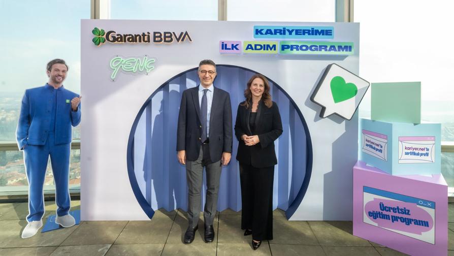 Garanti BBVA'dan gençlerin kariyer yolculuğuna destek