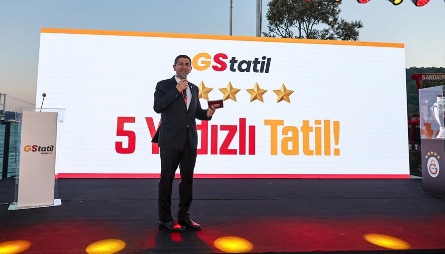 Galatasaray'ın 5 yıldızlı hikayesi tatil ile buluştu