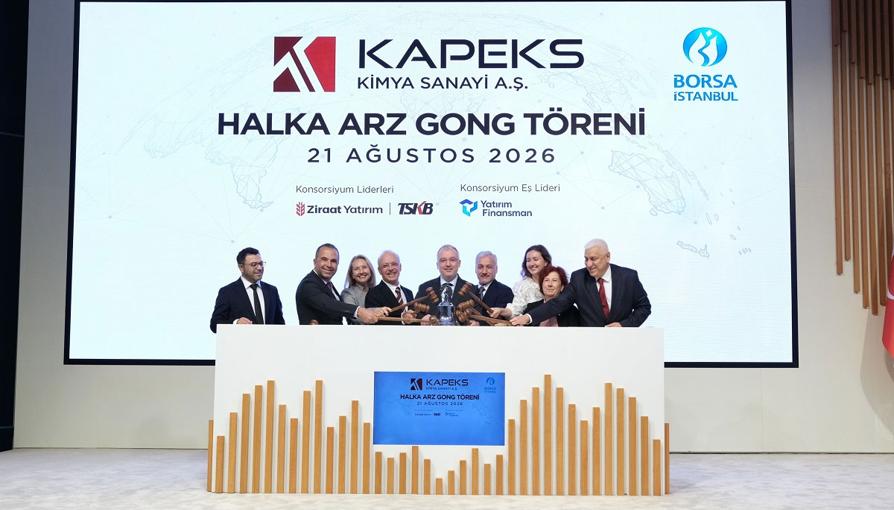 Borsa İstanbul'da gong Kapeks Kimya için çaldı