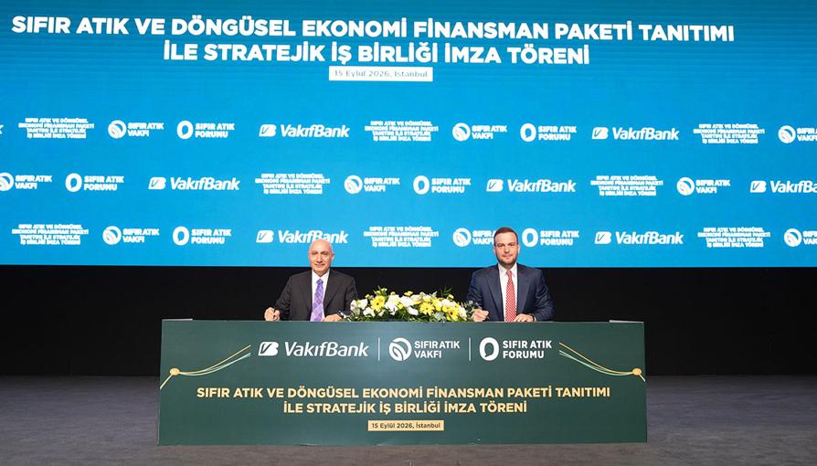 Sıfır Atık Vakfı ve VakıfBank arasında  stratejik iş birliği