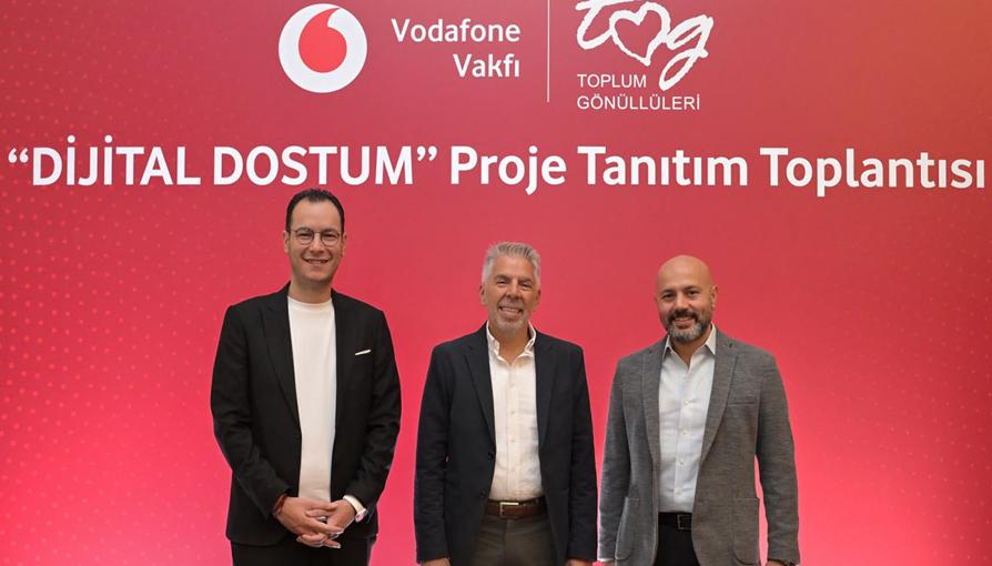 Vodafone Vakfı ve TOG'dan 'Dijital Dostum' projesi